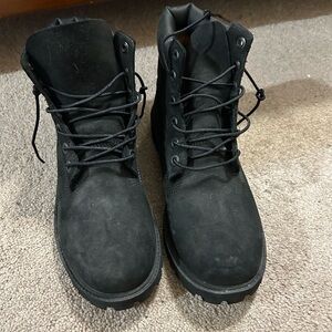 *Brand New* Timberland Men's Black Leather Boots